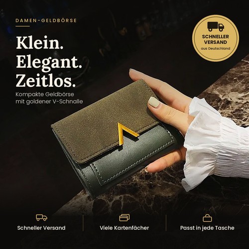 Geldbörse damen klein grün - damen,