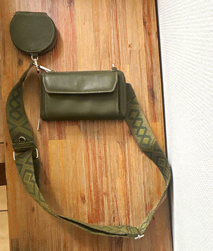 Geldbörse teilig grün - geldbörse,