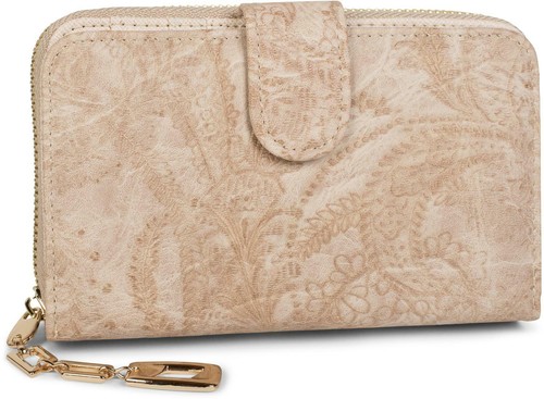 Geldbörse mit paisley blumen - geldbörse,
